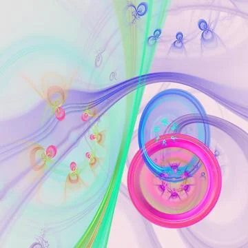Abstract elegance background. Purple - green palette. Stock Illustration
