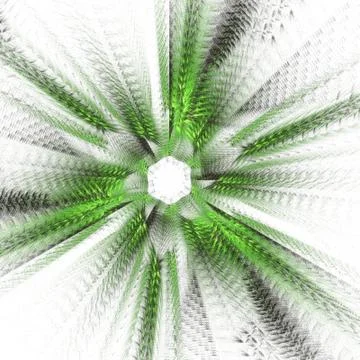 Abstract elegance background. White - green palette. Stock Illustration