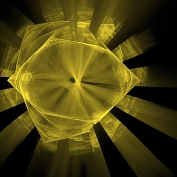 Abstract elegance background. Yellow - black palette. Stock Illustration