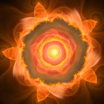 Abstract elegance background. Yellow - orange palette. Stock Illustration