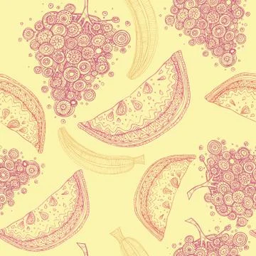 Abstract Elegance Seamless pattern with floral 스톡 일러스트