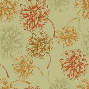 Abstract Elegance Seamless pattern with floral 스톡 일러스트