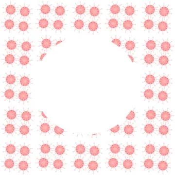 Abstract elegance seamless pattern illustration with copy space.Repeat design Stock Illustration