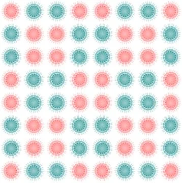 Abstract elegance seamless pattern illustration.Repeat design for decor, text Illustrazione stock