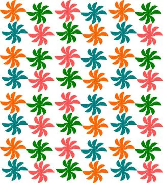 Abstract elegance seamless pattern illustration.Repeat design for decor, text Stock Illustration