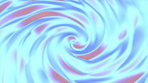 Abstract elegant 3d render of wavy holographic fluid surface. Stock Footage 243524322