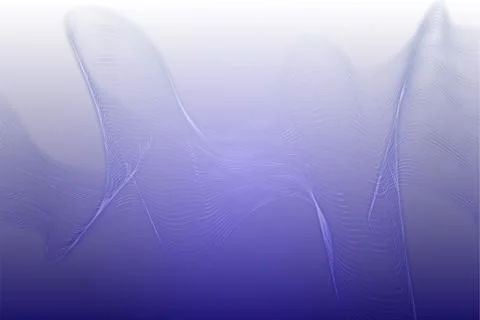Abstract elegant blue background with flowing lines wave Stock Illustration