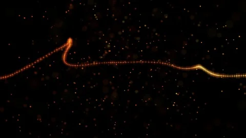 Abstract elegant colorful motion background with particles Stock Footage 114913756