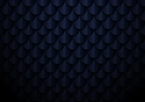 Abstract elegant dark blue geometric semicircle pattern background and textur Stock Illustration