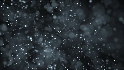 Abstract elegant glitter particles create a bokeh Stock Footage 315236476