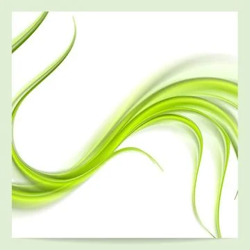 Abstract elegant green wavy pattern background Abstract elegant green wavy... Stock Photos