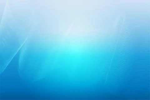 Abstract elegant light blue background with flowing lines wave Stock Illustration