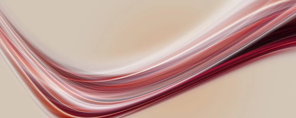 Abstract elegant panorama wave design with space for your text Stock Illustration