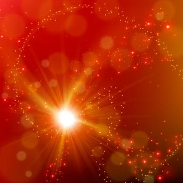 Abstract Elegant Red Shine Background, Vector Illustration Ilustración de archivo