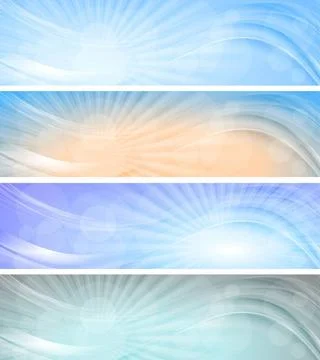 Abstract elegant sky banners. Vector background eps 10 Abstract elegant sk... 스톡 사진