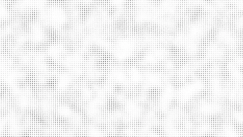 Abstract elegant technology particles waves on white background seamless loop 4K Stock Footage 305779110