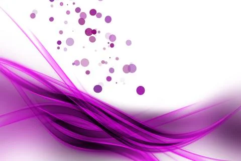 Abstract elegant wave design with bubbles and space for your text イラスト素材