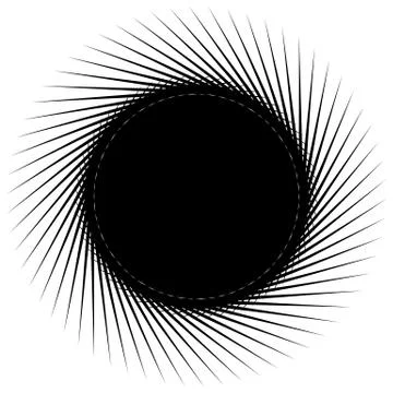 Abstract element. Geometric illustration. Graphics with generated element(s) Illustrazione stock