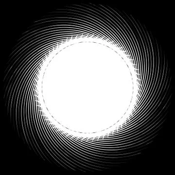 Abstract element. Geometric illustration. Graphics with generated element(s) Illustrazione stock