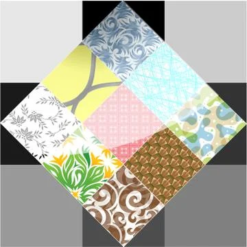 Abstract element, icon, tile Stock Illustration