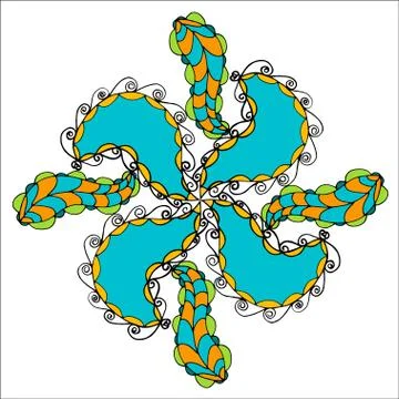 Abstract element Illustrazione stock