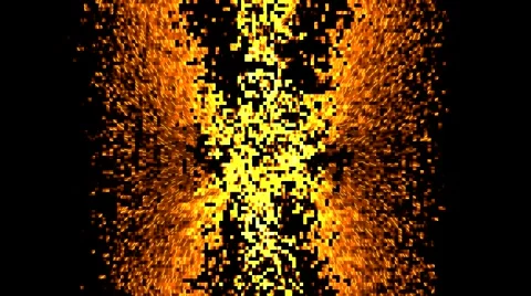 Abstract element for vj for background comp golden squares  Video stock 50035641