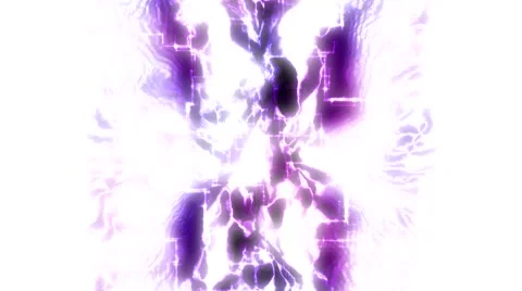Abstract element for vj for background comp purple veins explosion  Video stock 50735184