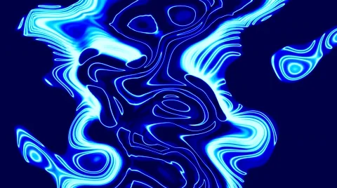 Abstract element for vj for background comp blue energy lines  Stock Footage 50740491