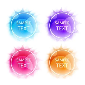 Abstract elements for design Stock Illustration