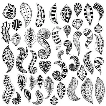 Abstract elements 库存插图