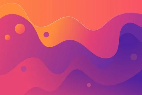 Abstract elements organic and purple fluid liquid shapes background design. Stock Illustration