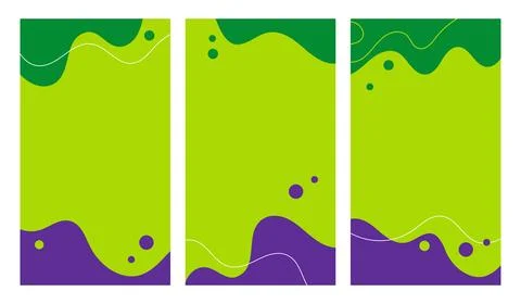 Abstract elements organic fluid liquid shapes background design. Stock Illustration