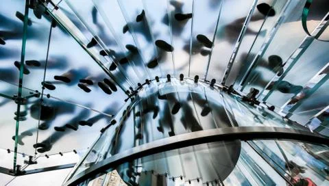 Abstract elements of the urban environment Stock Photos