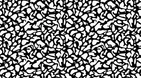 Abstract elephant skin pattern black white seamless texture. Stockillustratie