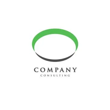 Abstract ellipse concept Stock Illustration