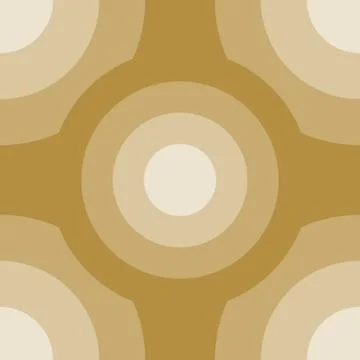Abstract Ellipse Seamless Pattern Background Design Template, Gray, Brown, Co Illustrazione stock