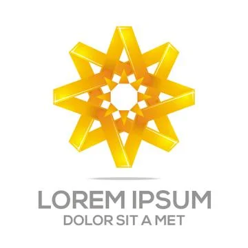 Abstract Emblem Innovation Idea Concept Strategy Solution Stock Illustration