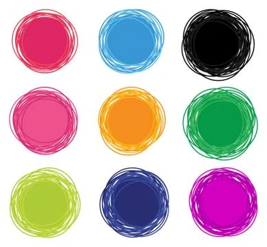 Abstract Emblems Design Set Stock Illustration