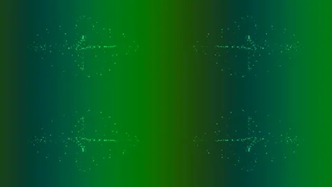 Abstract emerald green background with vibrant gradients and subtle light f.. Video stock 339497868