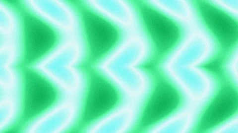 Abstract Emerald Green &amp; Cyan Wave Ripple Background Loop Pattern Stock Footage 333436371