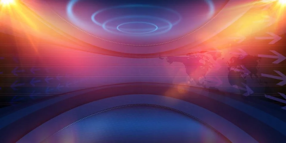 Abstract Empty 3D Studio Space Concept Series イラスト素材