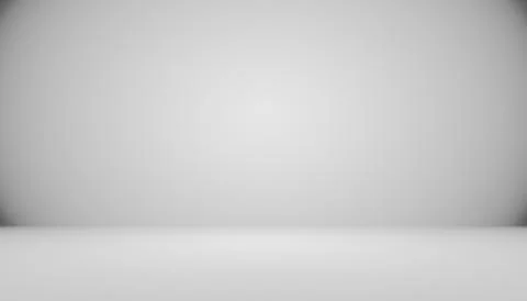 Abstract Empty Dark White Grey gradient with Black solid vignett Stock Illustration