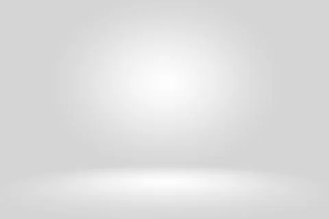 Abstract Empty Dark White Grey gradient with Black solid vignette lighting Stock Illustration