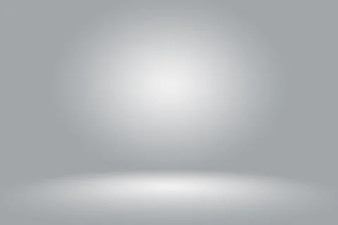 Abstract Empty Dark White Grey gradient with Black solid vignette lighting Illustrazione stock