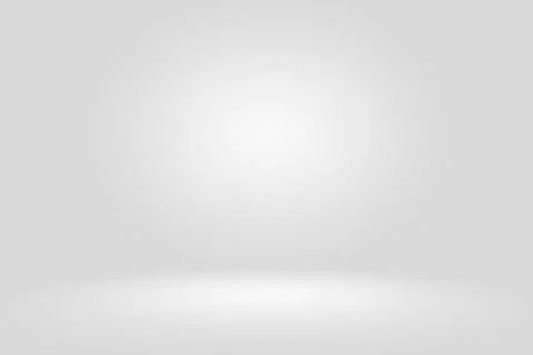 Abstract Empty Dark White Grey gradient with Black solid vignette lighting 库存插图