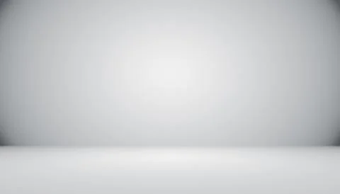 Abstract Empty Dark White Grey gradient with Black solid vignett Stock Illustration