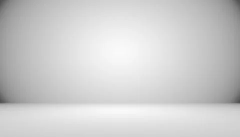 Abstract Empty Dark White Grey gradient with Black solid vignett Stock Illustration