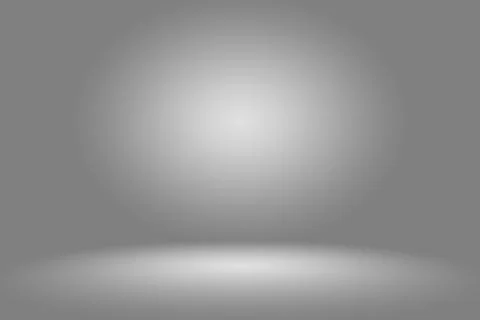 Abstract Empty Dark White Grey gradient with Black solid vignette lighting Stockillustratie