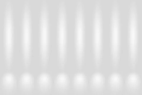 Abstract Empty Dark White Grey gradient with Black solid vignette lighting Stock Illustration