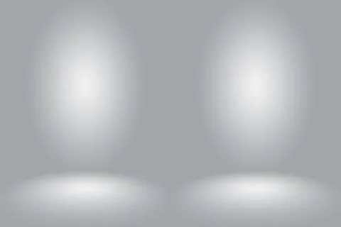 Abstract Empty Dark White Grey gradient with Black solid vignette lighting Illustrazione stock
